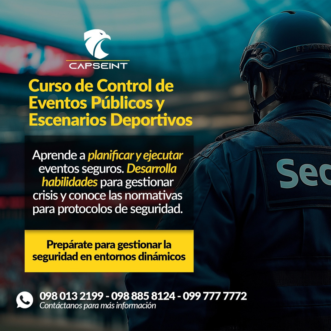 Curso de control de eventos